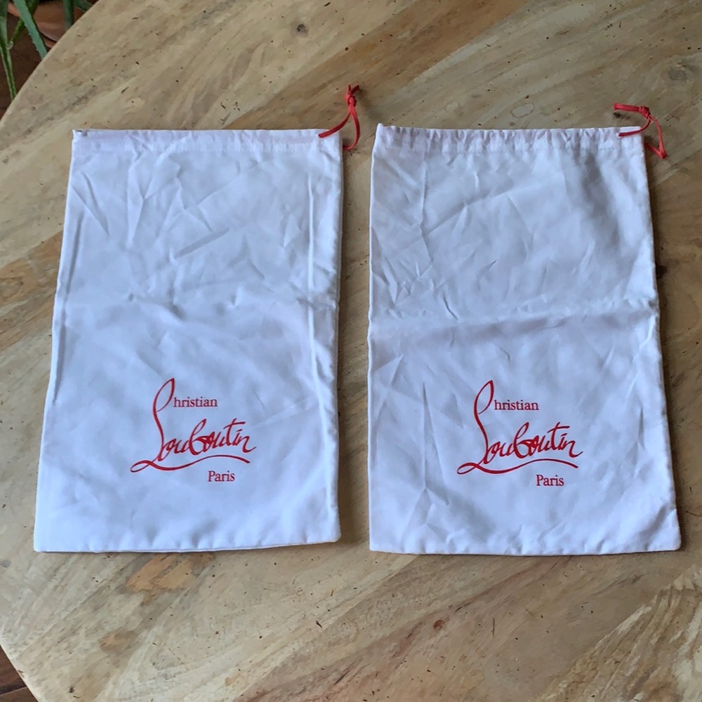 CHRISTIAN LOUBOUTIN Pair of Dustbag